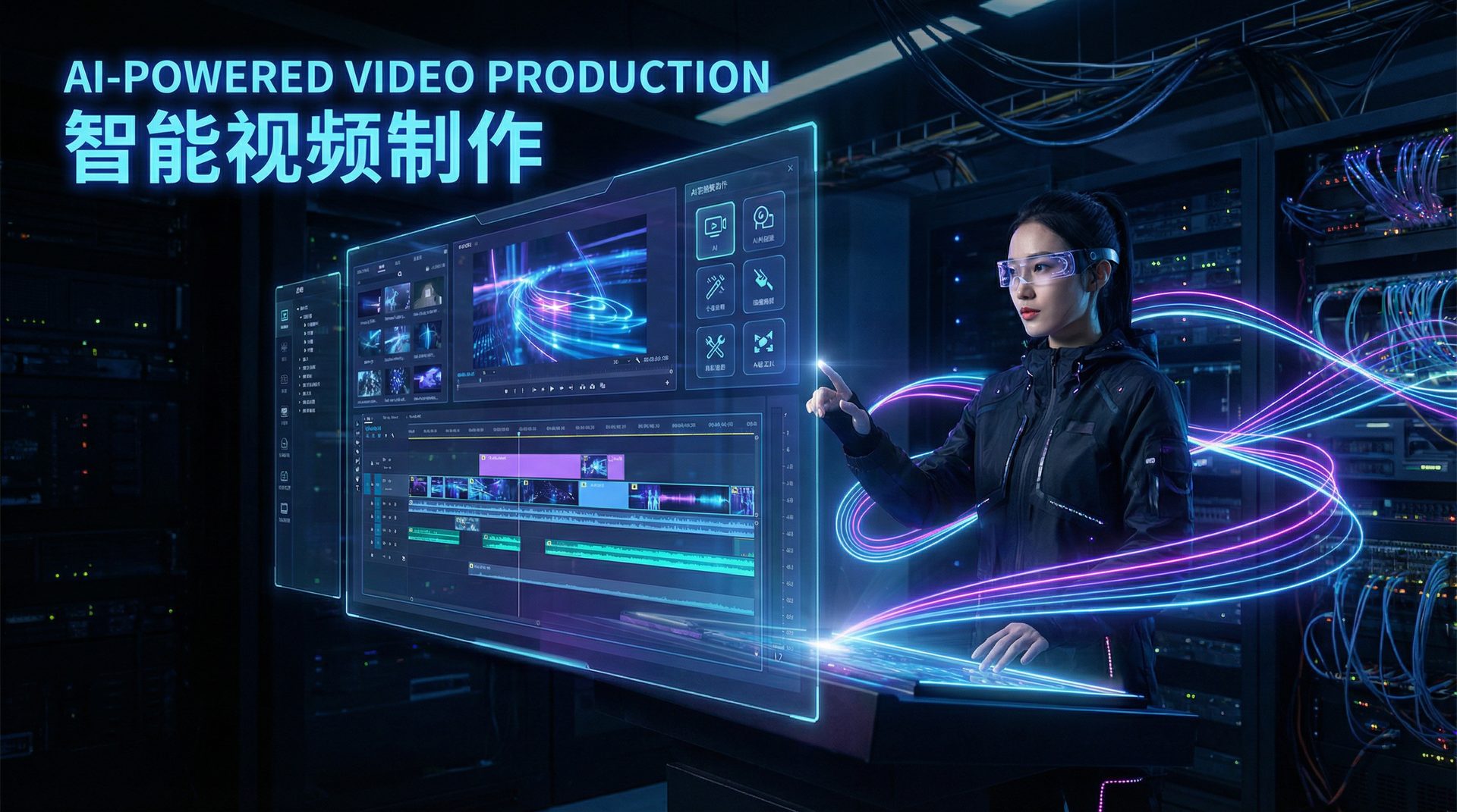 P站视频教程-P站视频教程第2课：AI视频剪辑工具使用演示